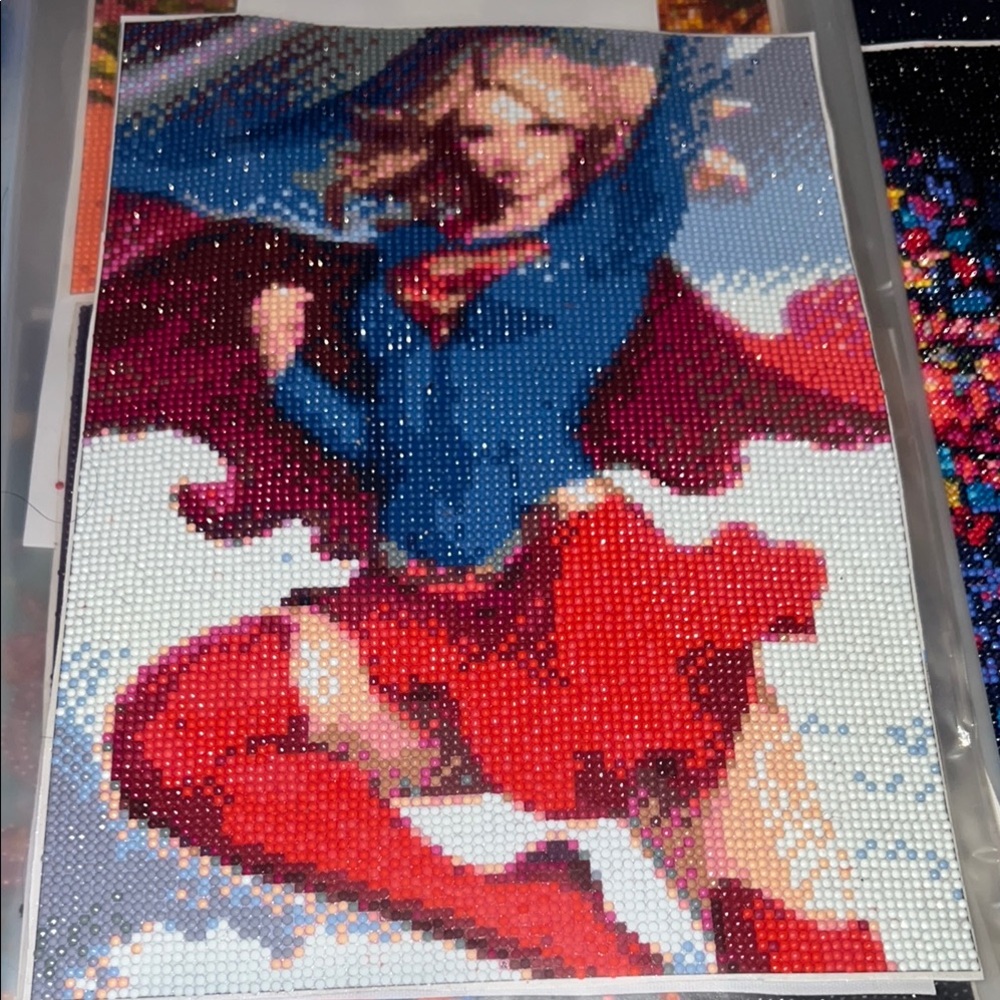 Supergirl Diamond Painting
